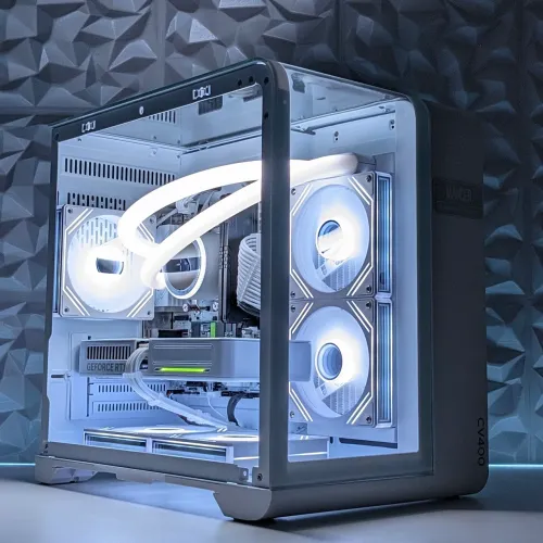 PC Gamer Full White Ryzen 7 5700X + RTX 5060