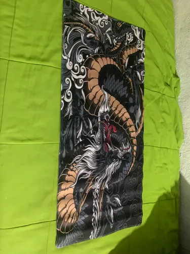 Mousepad Gamer Grande Estampa Dragão 90x40cm - Novo / Nunca Usado