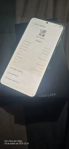Galaxy S24 plus 256gb 12gb de Ram 
