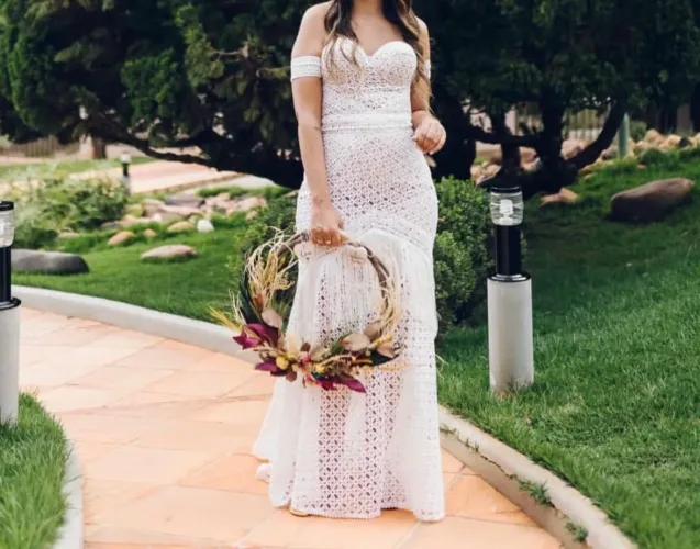 Vestido de Noiva para Casamento na Praia ou ao Ar Livre