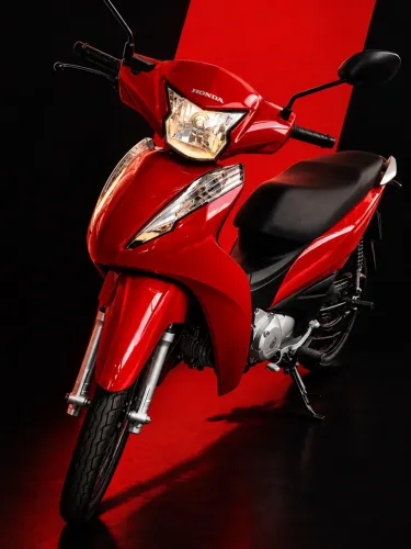 Moto BIZ 125 Vermelha