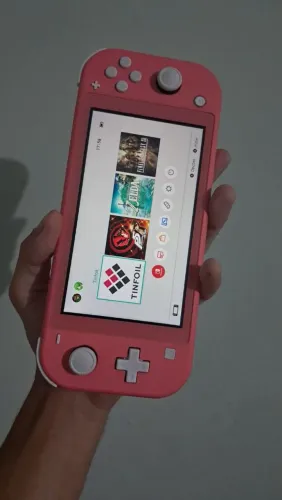 Switch lite desbloqueado 256gb