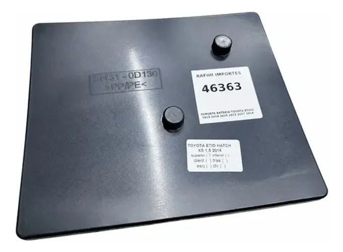 Suporte Bateria Toyota Etios 2013-2018 Dianteiro Original Preto