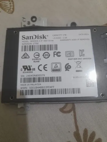 SSD SATA 1 TB PERFEITO
