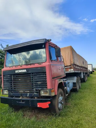 Scania LK v8 carreta Krone 87 