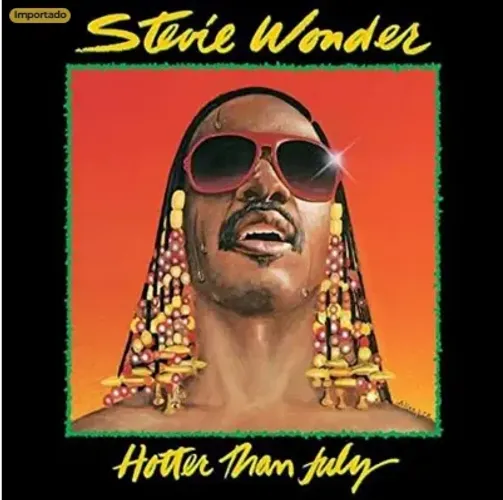 LP VINIL Stevie Wonder - Hotter Than July - Importado Novo Lacrado