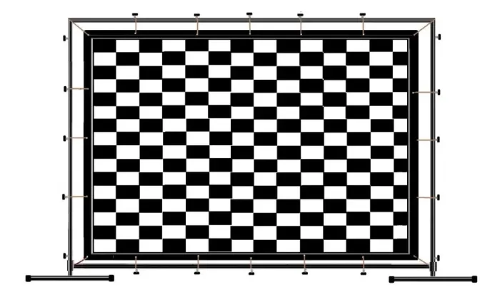 Estrututa Suporte Regulável Para Banner / Painel Lona 2x3
