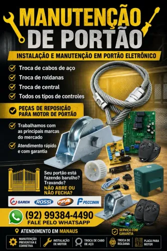 Manutenção de Portão *