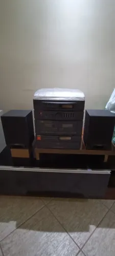 Sistema de som CCE SS9800 (raridade) com caixas (ler anúncio)
