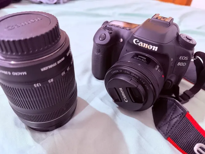 CÂMERA FOTOGRÁFICA CANON 80D