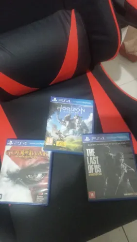 Vendo esses 3 jogos de PS4 130 os 3 em ótimo estado
