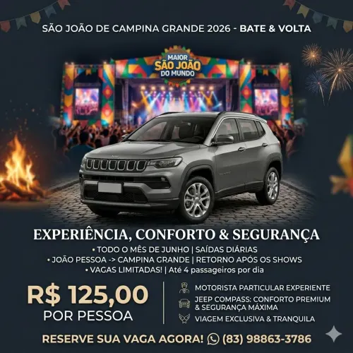 BATE E VOLTA - CAMPINA GRANDE 