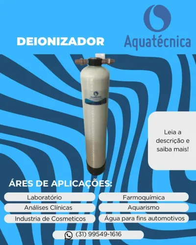 Coluna deionizadora