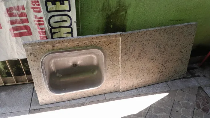 Tanque com bancada 1,50 por. 60