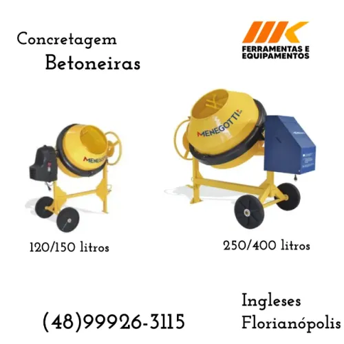 Aluguel de Betoneiras (Florianopolis)