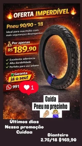 Pneu para moto