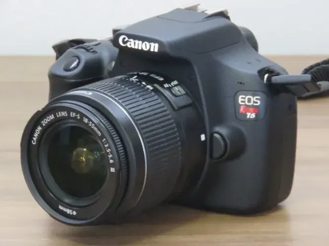 Canon Eos Rebel Kit T6 + Lente 18-55mm Dslr Wifi 18mpx