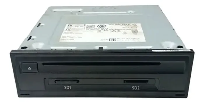 Central Multimídia MIB 2 VW Jetta GLI 2020 CD Player Disqueteira
