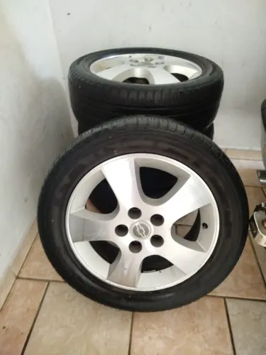 Roda+Pneu Aro 16 Original Gm Zafira Vectra Astra (5420)*