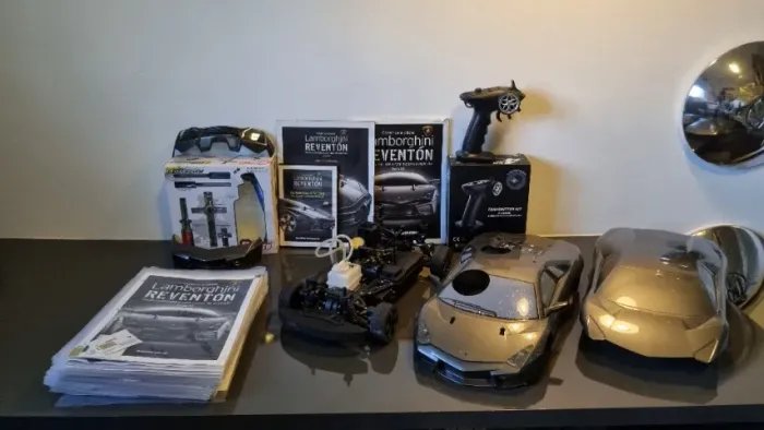 Automodelo Rc Nitro Lamborghini Reventón DeAgostini Completo