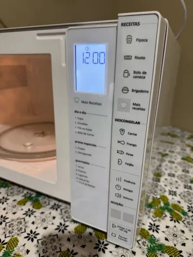 Microondas Brastemp white