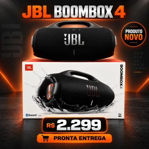JBL boombox4 - Pronta entrega <br>Produto novo<br>Preço de R$ 2.299<br>Pronta entrega