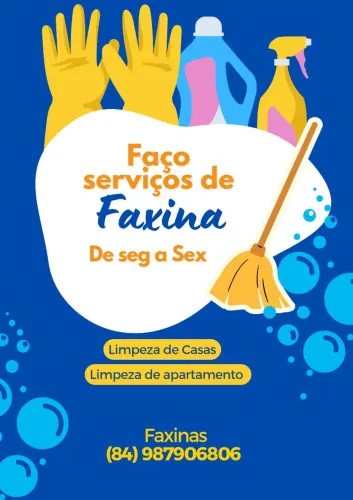 Faço faxina