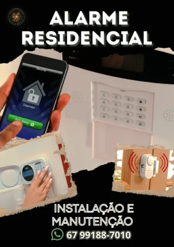 Alarme Residencial Proteção e Disparo de Alerta