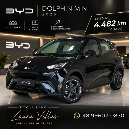 BYD Dolphin Mini (Elétrico) 2026