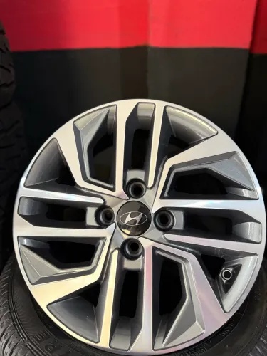 Rodas liga leve original hb20 aro 15