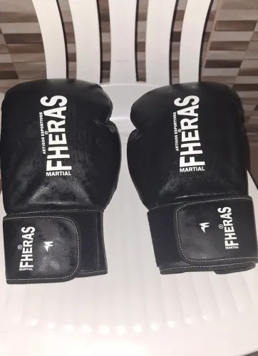 LUVA DE BOX FHERAS 14 OZ + FAIXAS (VALOR NEGOCIÁVEL)
