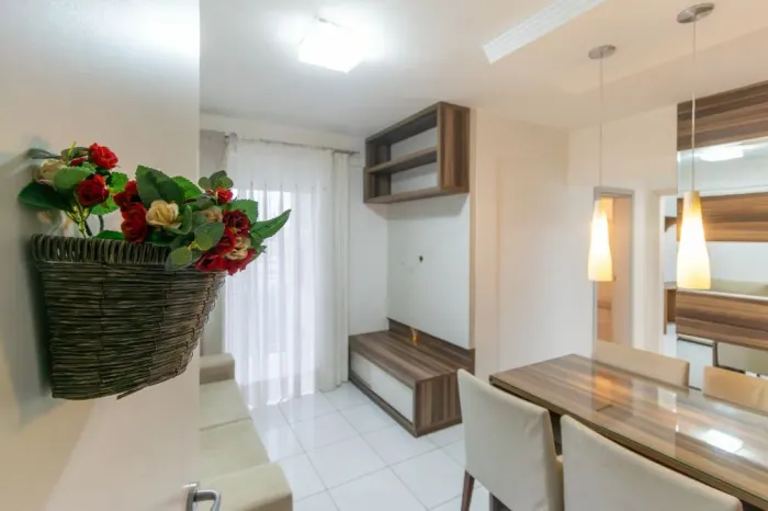 Apartamento completo e mobiliado no Residencial Giovanni com 3 quartos e garagem coberta