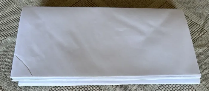 KIT COM 95 ENVELOPES BRANCOS
