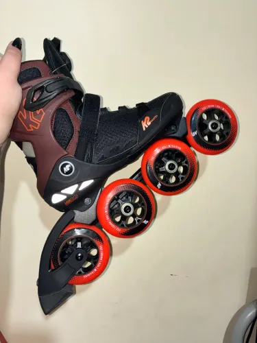 Patins Inline K2 Vo2 S 100 Sistema BOA Tam39/40 Br