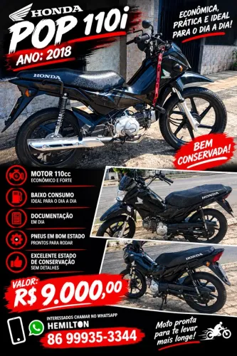 Honda Pop 110i 2018