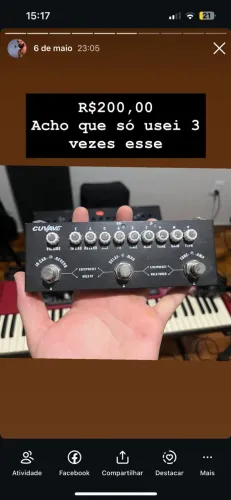 Pedal Cuvave semi novo