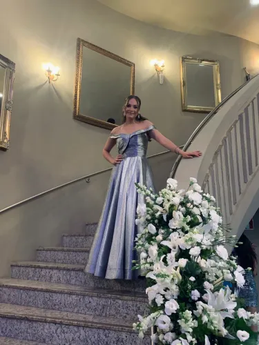 VESTIDO DE FESTA USADO 2x