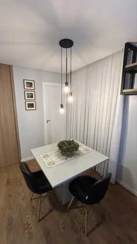 Apartamento 1 quarto mobiliado no Saguaçú