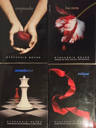 Vendo a Coleção Completa da Saga Crepúsculo por um preço imperdível!
