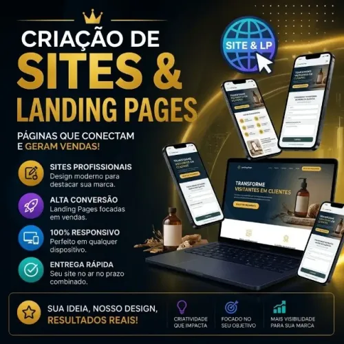 Criação de Sites e Landing pages