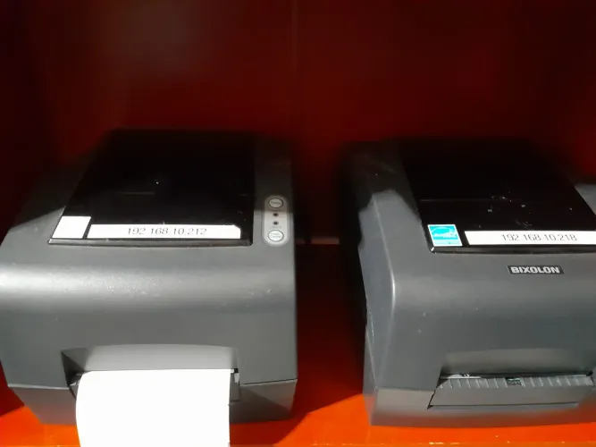 Impressoras etiquetas e código de barra Bixolon