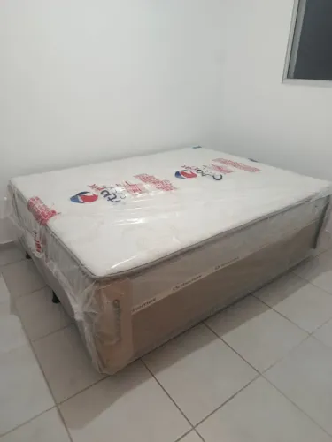 Cama de casal Queen ortomax, direto da loja, melhor preço da cidade!