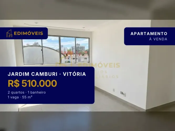 Apartamento 2 quartos em Jardim Camburi, segurança e conforto para você!