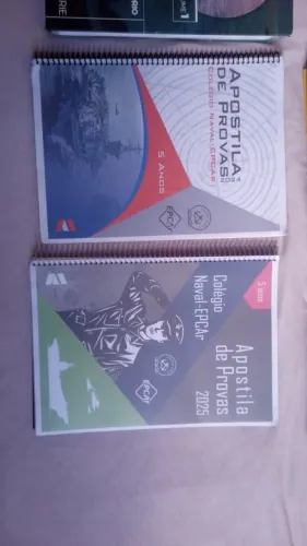 Cadernos de questões Elite 1º e 2º ano Militar