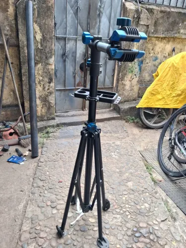 Tripé Cavalete Suporte Manutenção Bike Portátil Profissional