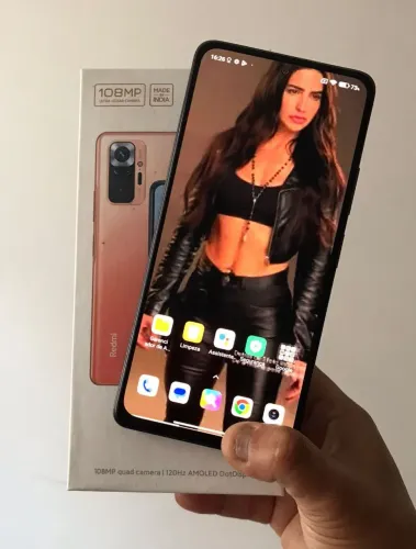 Redimi note 10 pró Max 128gb! Apenas trincado atrás coisa pouka