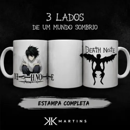 CANECA PORCELANA DEATH NOTE 325ML