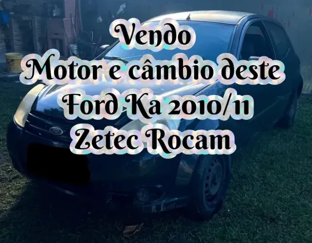 Motor e Cambio de ford ka Zetec Rocam 1.p