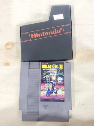Ninja Gaiden 2 A espada negra do caos de Nintendo 8 bits