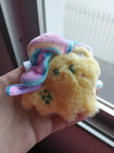 Fluttershy Pelúcia Chaveiro